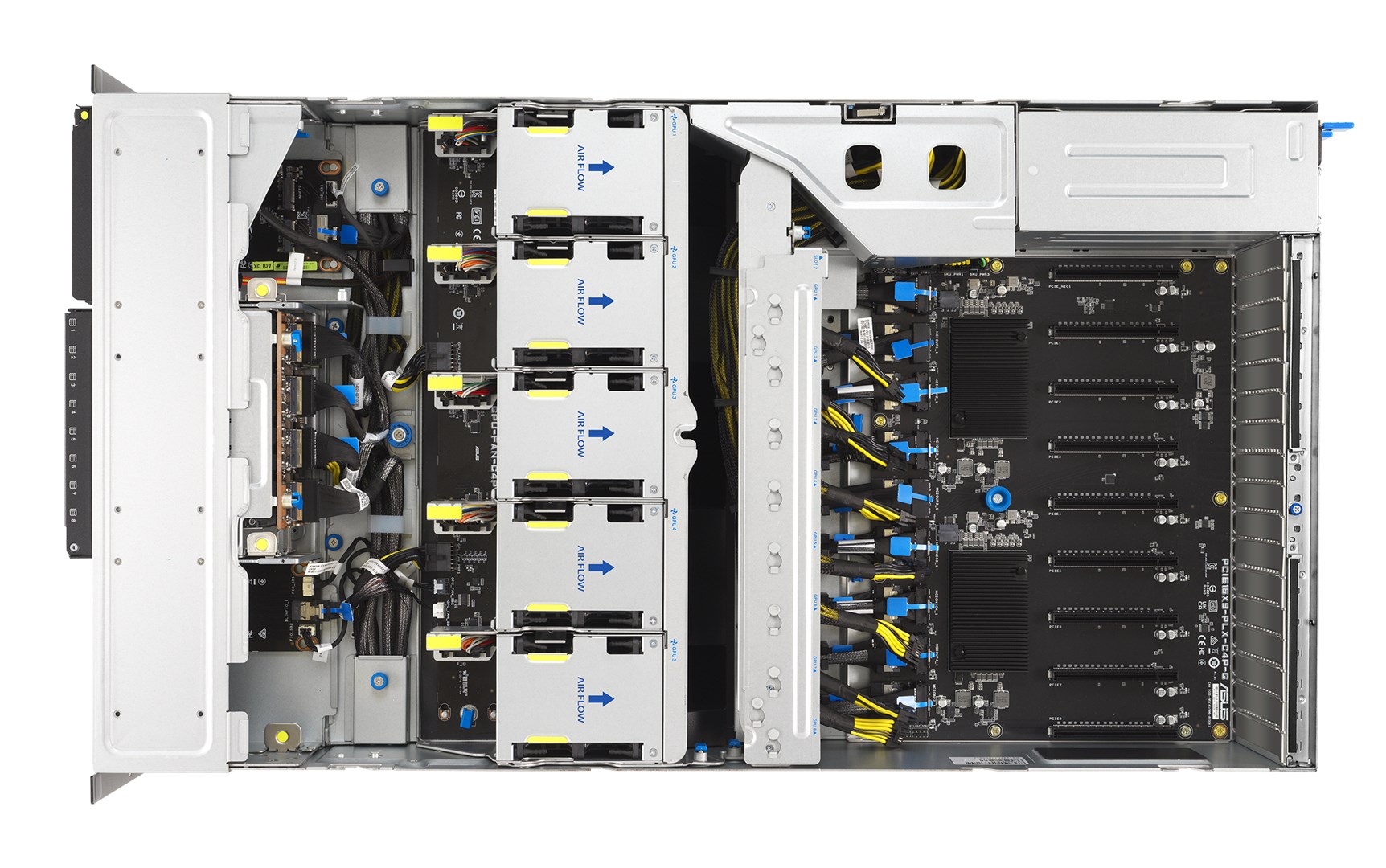 GPU Server ASUS ESC8000A-E13P (4U, 2x AMD EPYC 9004, 8x GPU podrška)-10