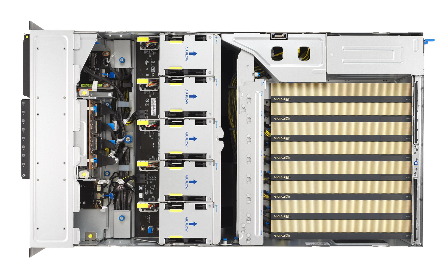 GPU Server ASUS ESC8000A-E13P (4U, 2x AMD EPYC 9004, 8x GPU podrška)-7