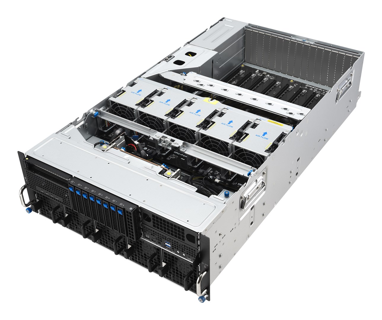 GPU Server ASUS ESC8000A-E13P (4U, 2x AMD EPYC 9004, 8x GPU podrška)-8