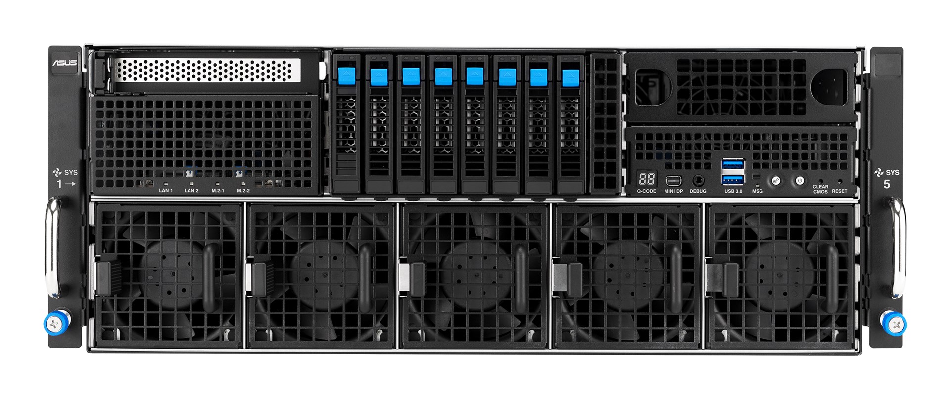 GPU Server ASUS ESC8000A-E13P (4U, 2x AMD EPYC 9004, 8x GPU podrška)-4