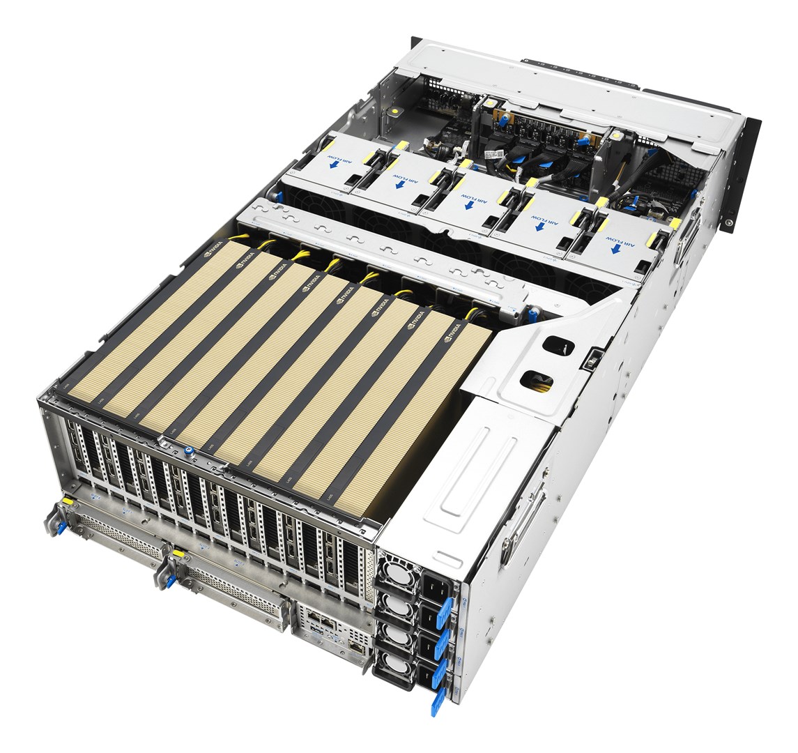GPU Server ASUS ESC8000A-E13P (4U, 2x AMD EPYC 9004, 8x GPU podrška)-12
