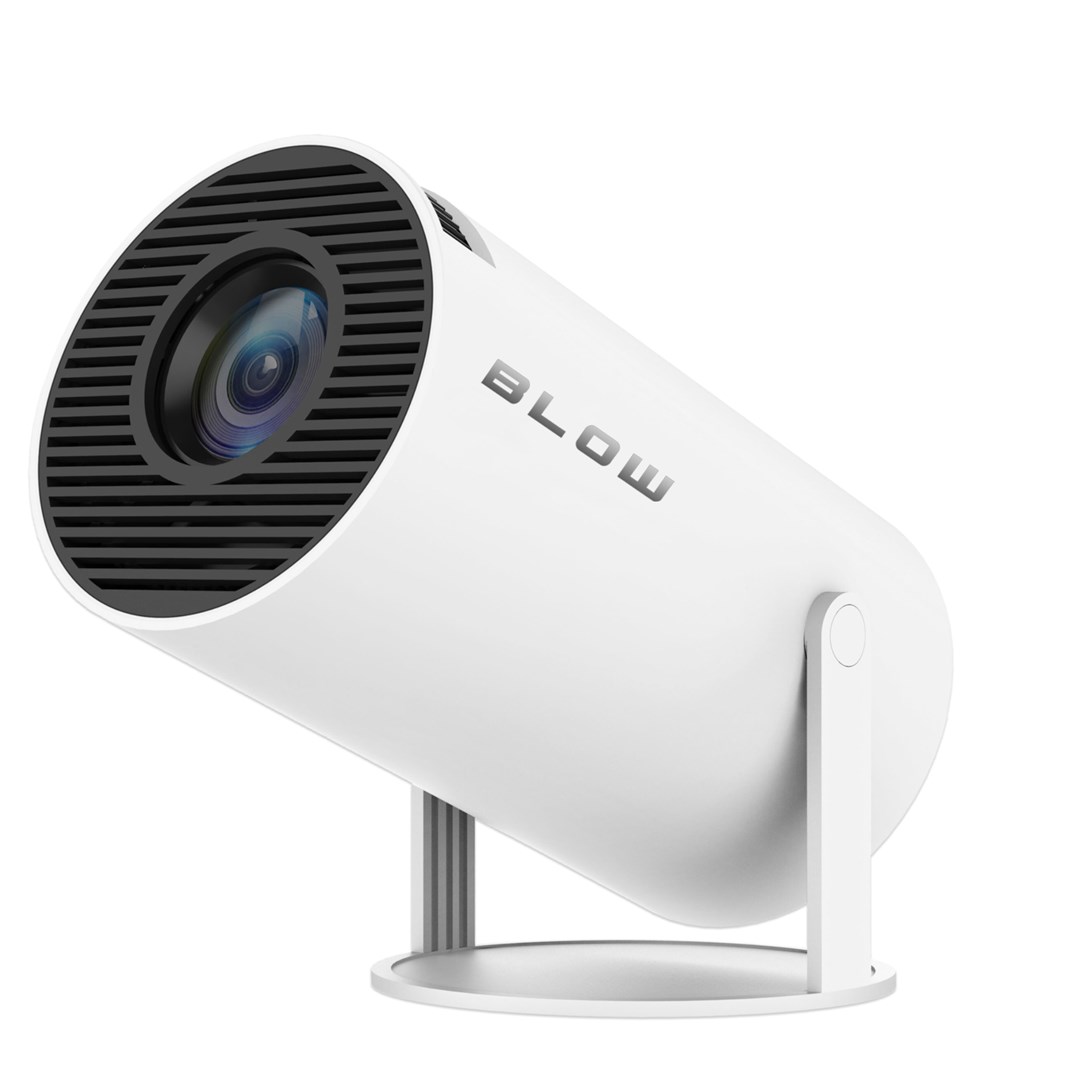 Prijenosni projektor BLOW AndroidTV FullHD Cinema, bijeli-1