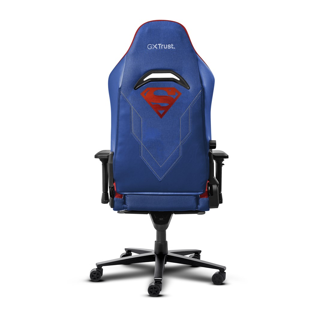 Gaming stolica TRUST GXT 721SM Ruya Pro (Plavo-crvena, nosivost 150 kg, 2D nasloni, jastuci)-0