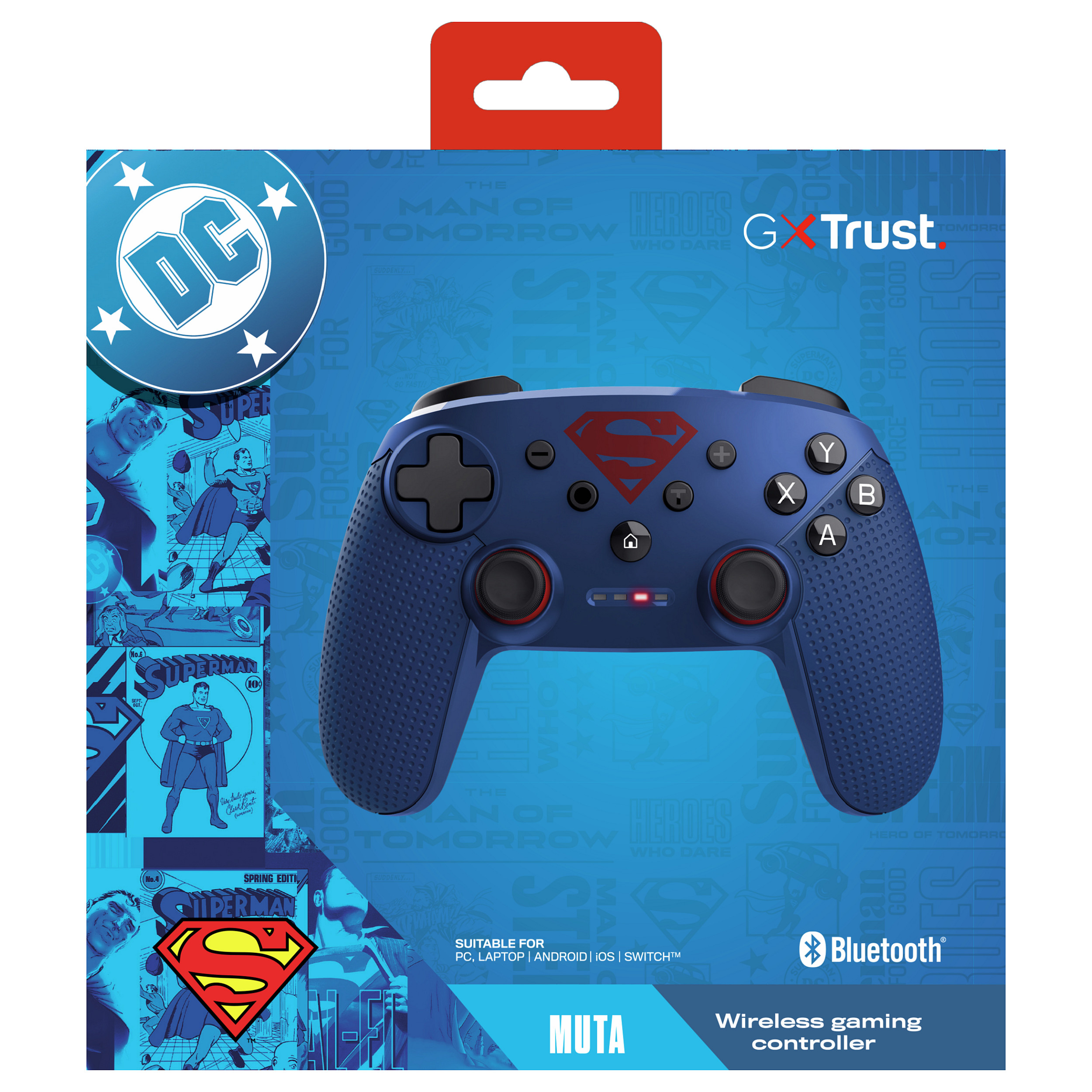 Gamepad TRUST GXT 542SM Muta Blue (bežični, Bluetooth/RF, PC/Switch/Android/iOS)-6