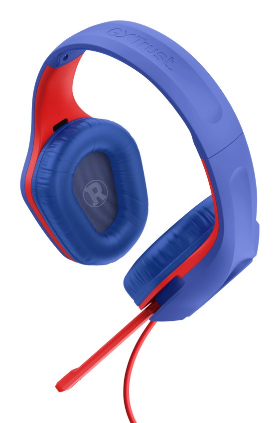 Gaming slušalice TRUST GXT 415 Zirox (50mm driveri, 3.5mm, PC/PS/Xbox/Switch) Winning Red-0