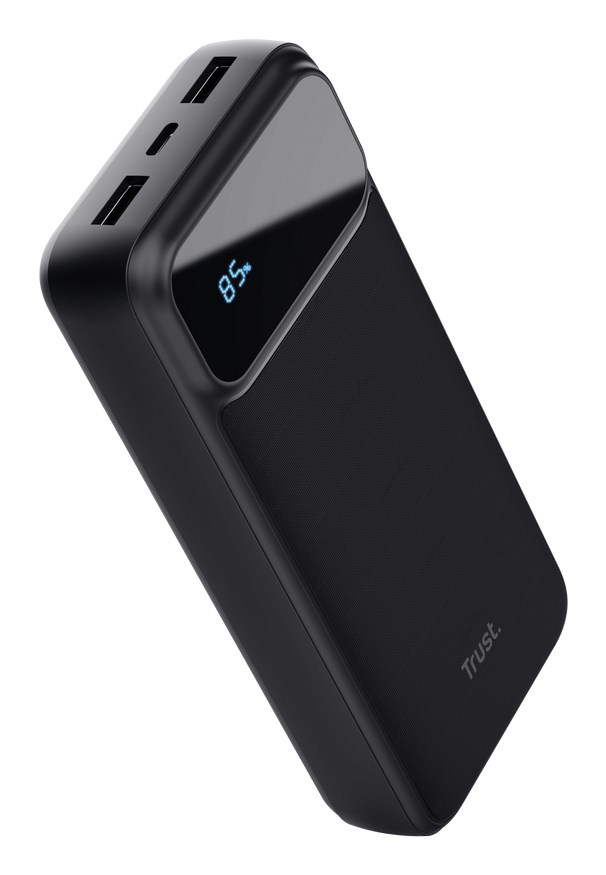 Prijenosni punjač TRUST Primo ECO (20000 mAh, 15W, 2x USB-A, 1x USB-C)-1