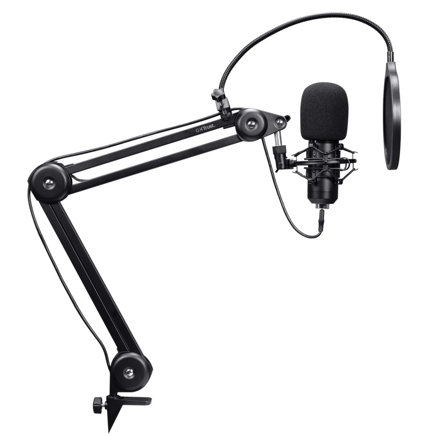 Mikrofon TRUST GXT 270 Emita II+ (USB, kondenzatorski, za podcast)-4