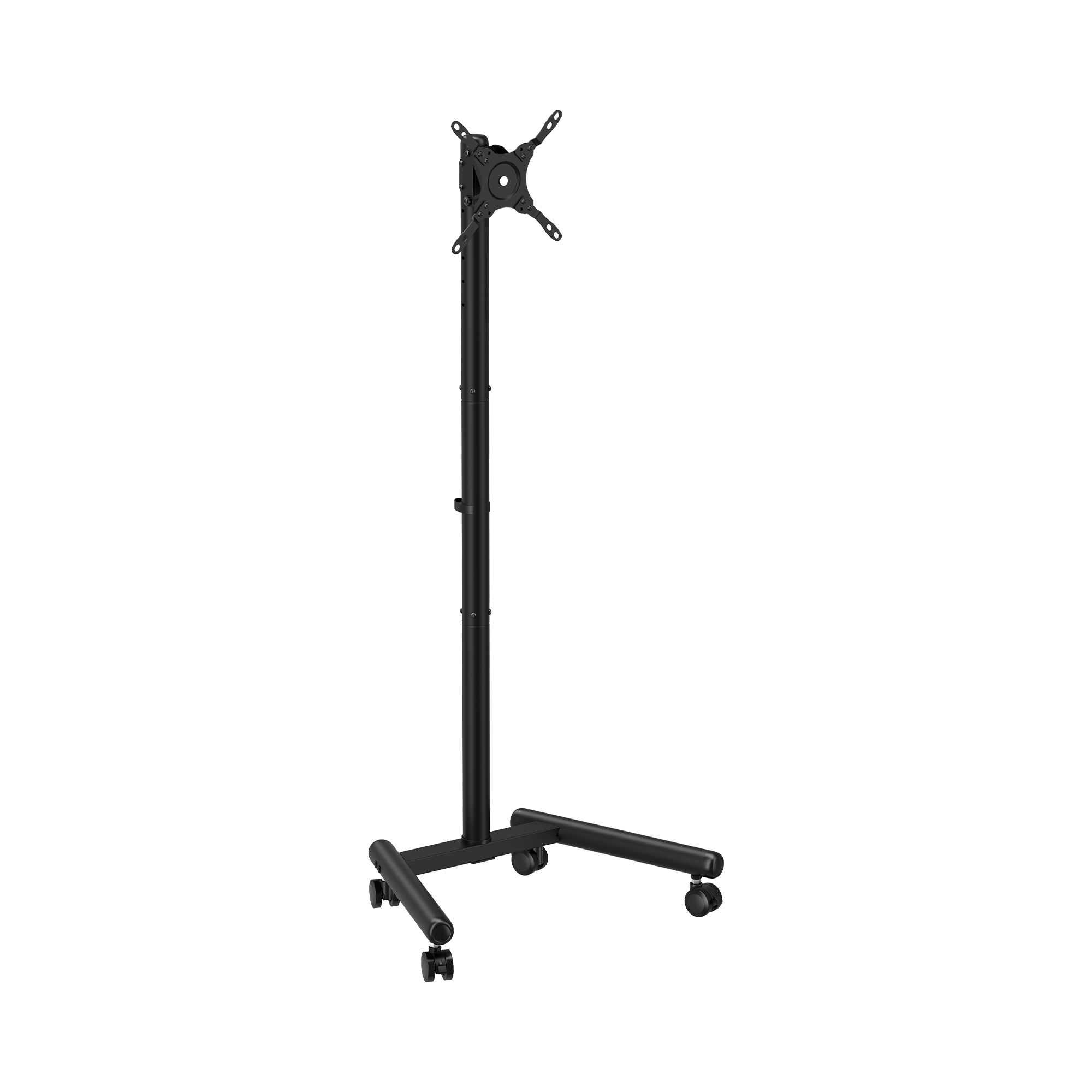 Podni mobilni stalak SBOX FS-622 (13"–50", do 20kg, mat crni)-2