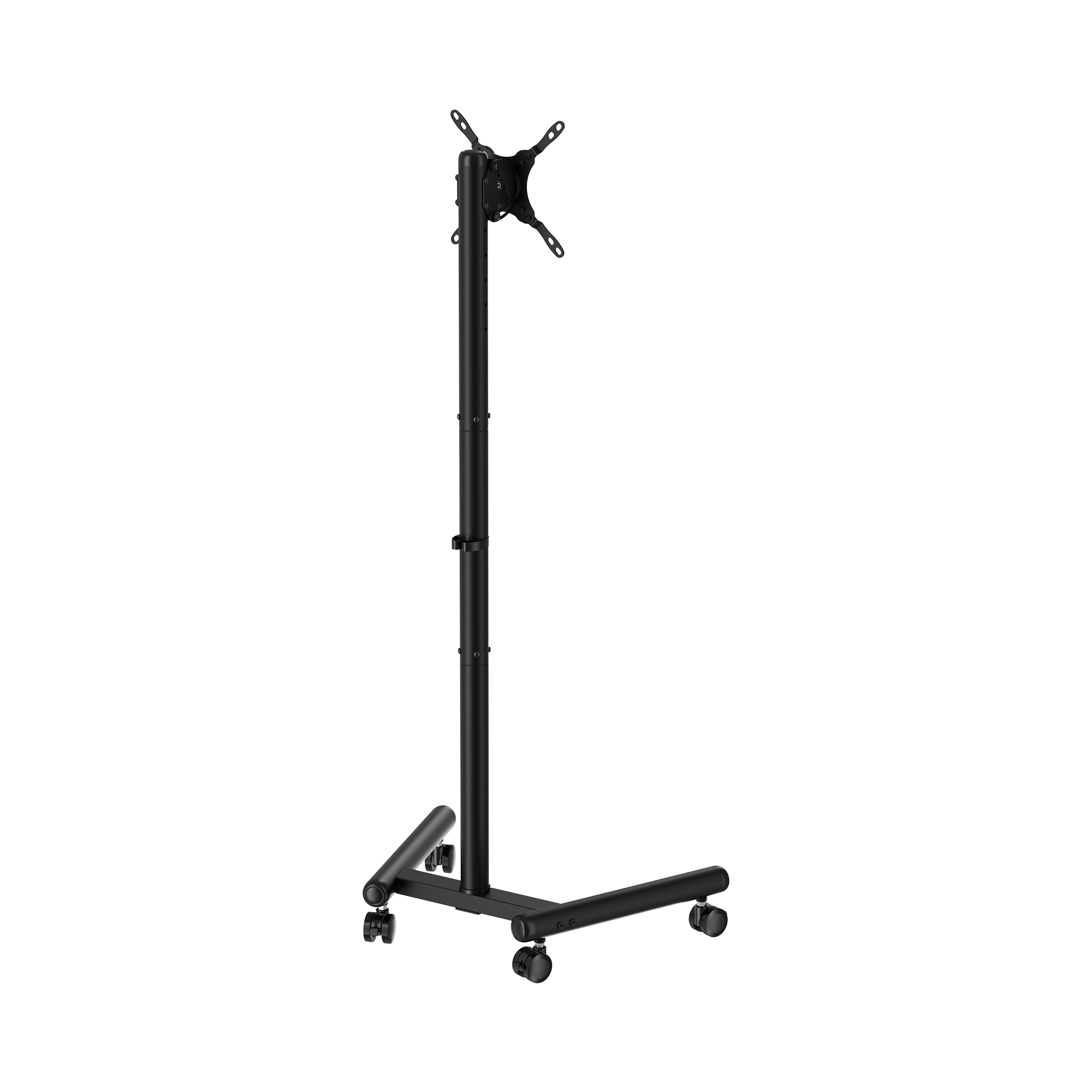 Podni mobilni stalak SBOX FS-622 (13"–50", do 20kg, mat crni)-6