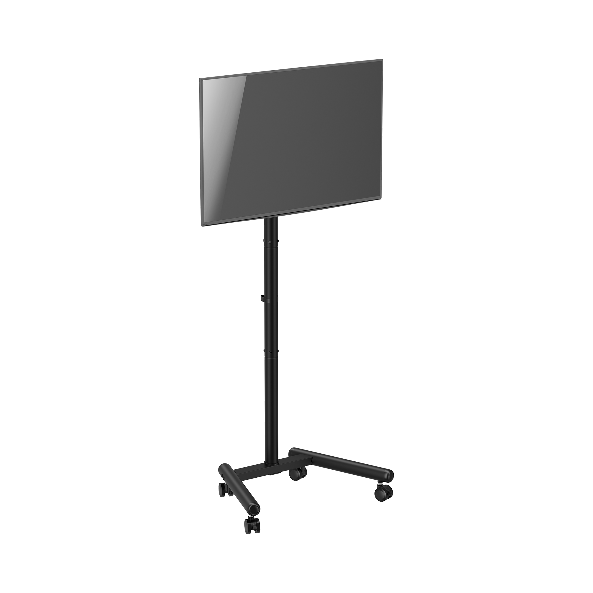 Podni mobilni stalak SBOX FS-622 (13"–50", do 20kg, mat crni)-7
