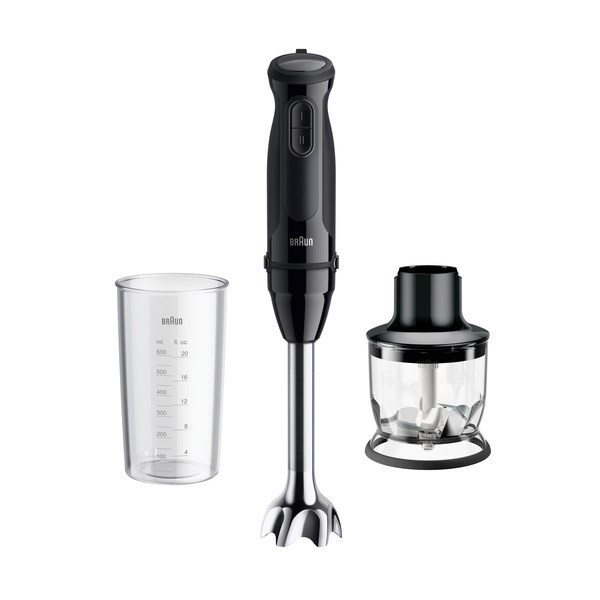 Štapni mikser BRAUN MultiQuick 3 MQ30201M, 900W, crni/inox