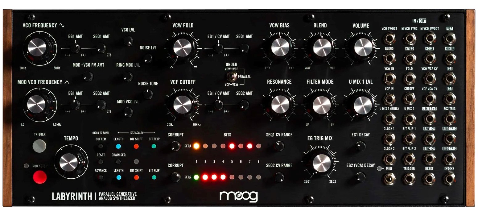 MOOG Labyrinth - Syntezator Analogowy