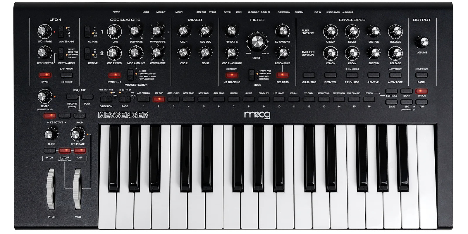 Analogni sintisajzer MOOG Messenger-1