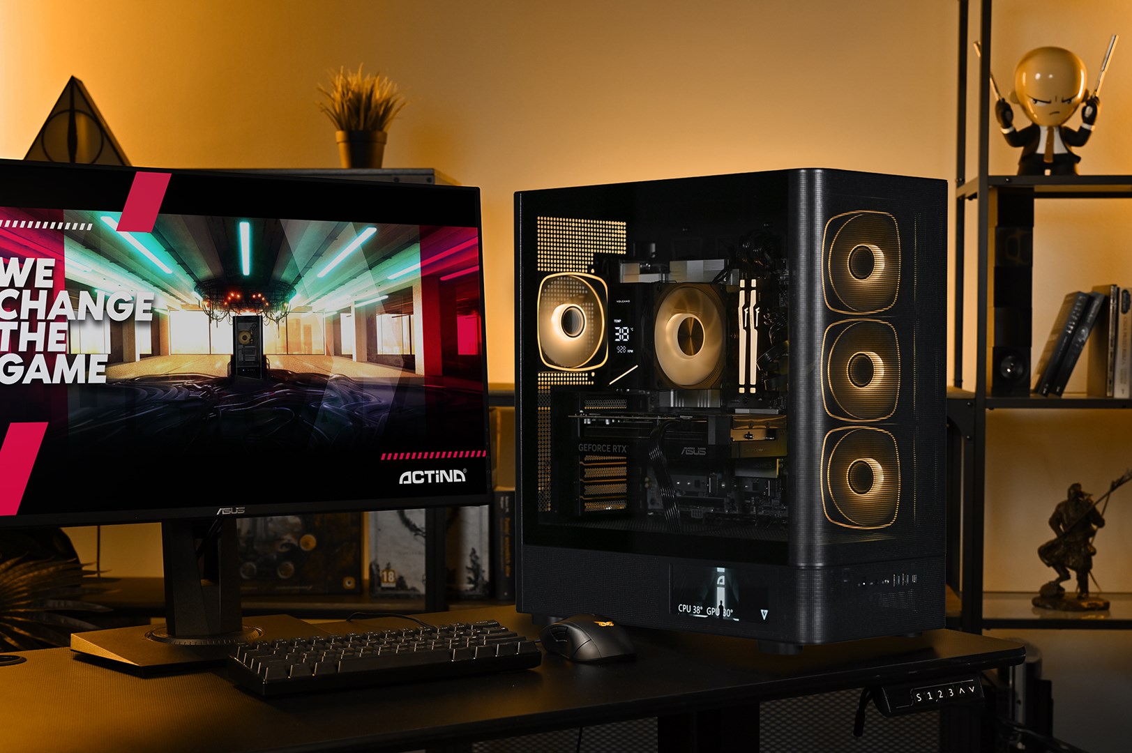 Gaming računalo ACTINA GameOn (Intel Core i5-12400F, 16GB DDR4, 1TB SSD, NVIDIA GeForce RTX 3060, Bez operativnog sustava)-15