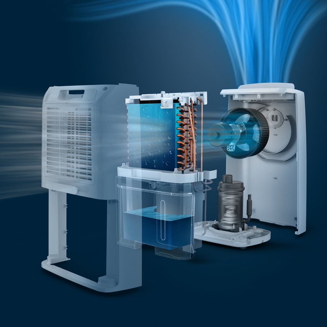 Odvlaživač zraka PHILIPS 3000 Series DE3306/11, 30L/dan, spremnik 4L-2