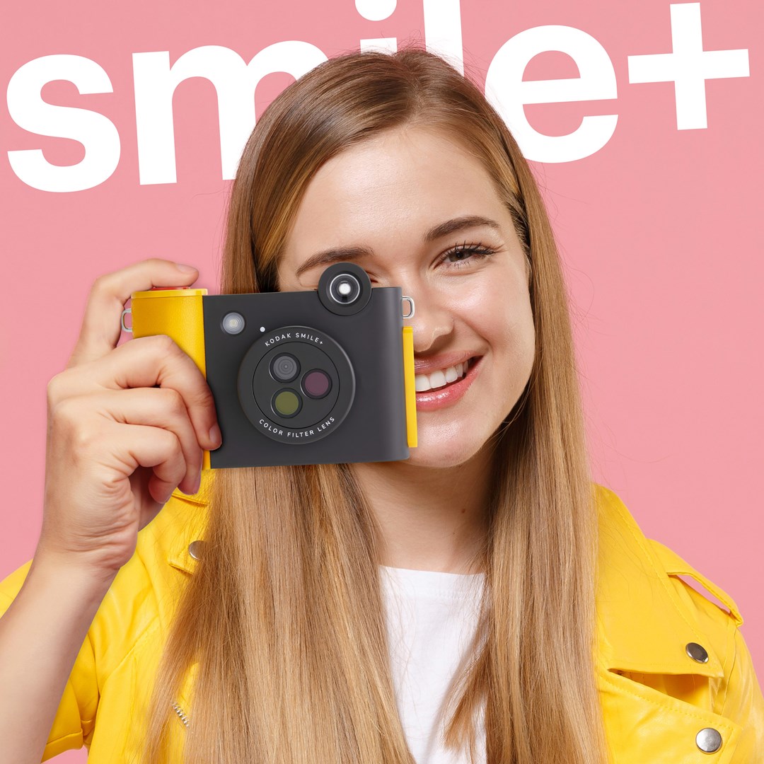 Instant fotoaparat KODAK SMILE+ Žuti-2