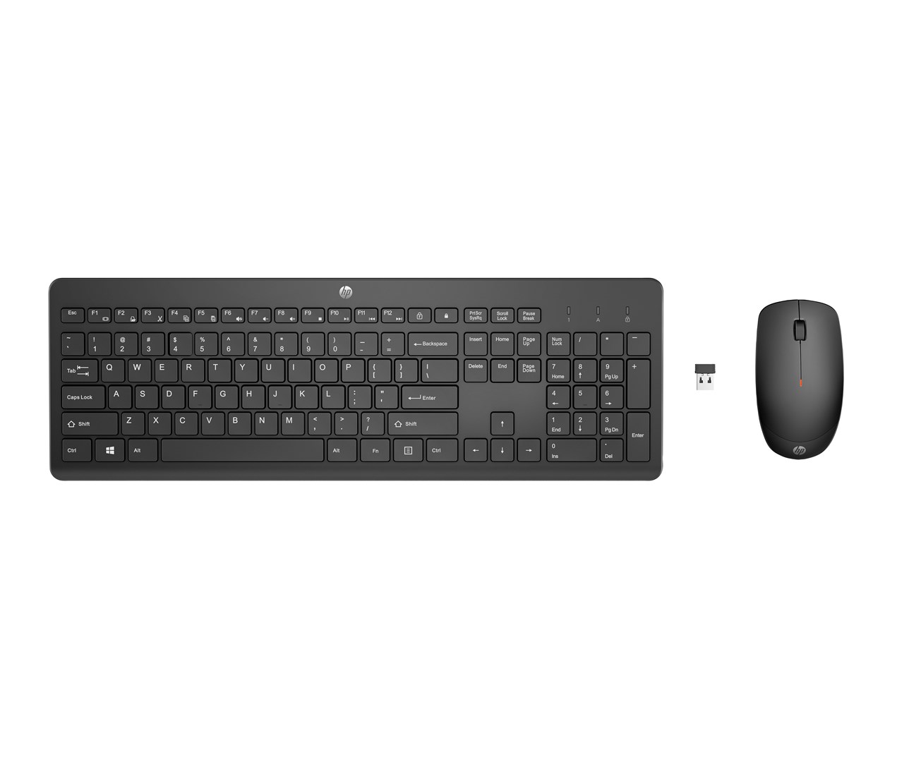 Set tipkovnica i miš HP 230 Wireless Keyboard and Mouse Combo crni - internacionalna non HR tipkovnica-8