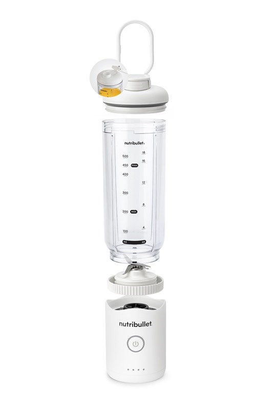 Prijenosni blender NUTRIBULLET Portable, 591ml, USB-C, bijeli-1
