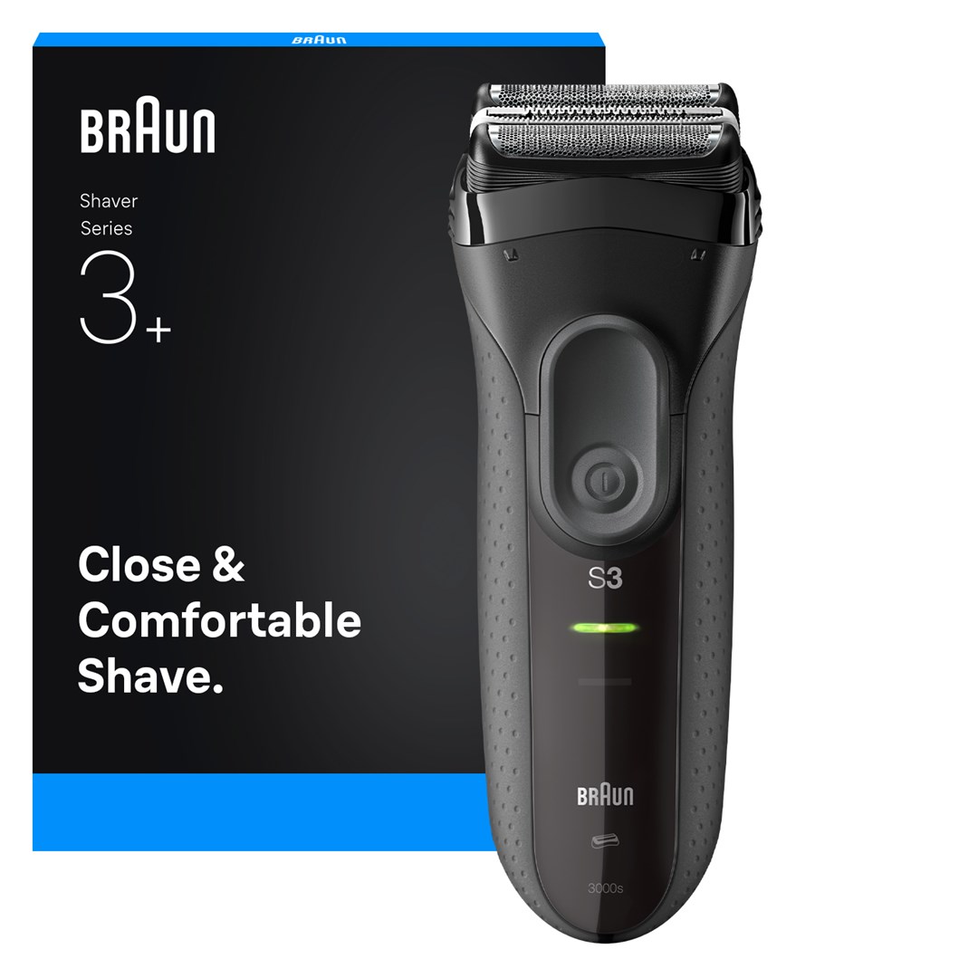 Brijaći aparat BRAUN Series 3 3000s, sivi-0