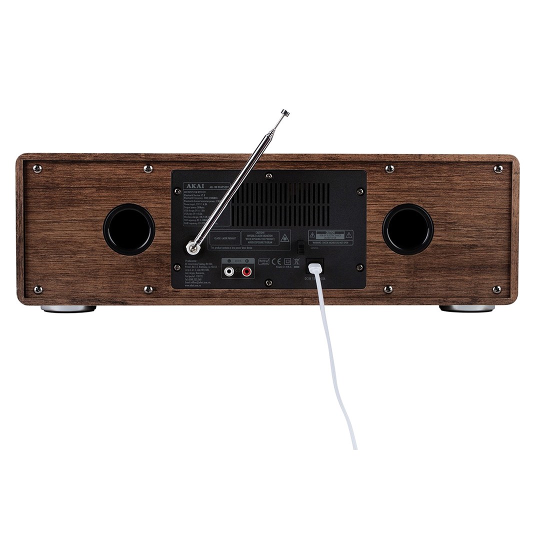 Mini linija AKAI AM-100 Rhapsody (100W, Bluetooth, CD, USB)-4