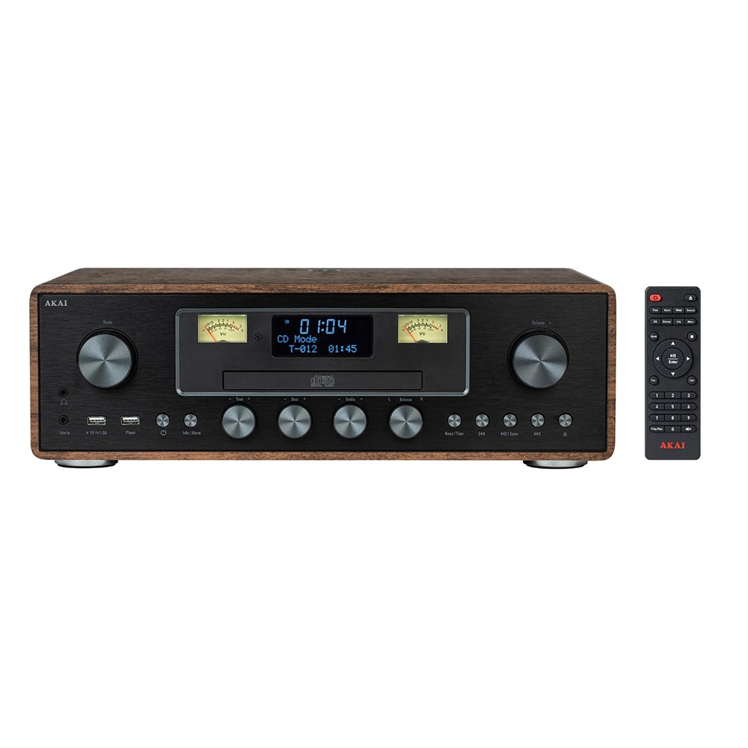 Mini linija AKAI AM-100 Rhapsody (100W, Bluetooth, CD, USB)