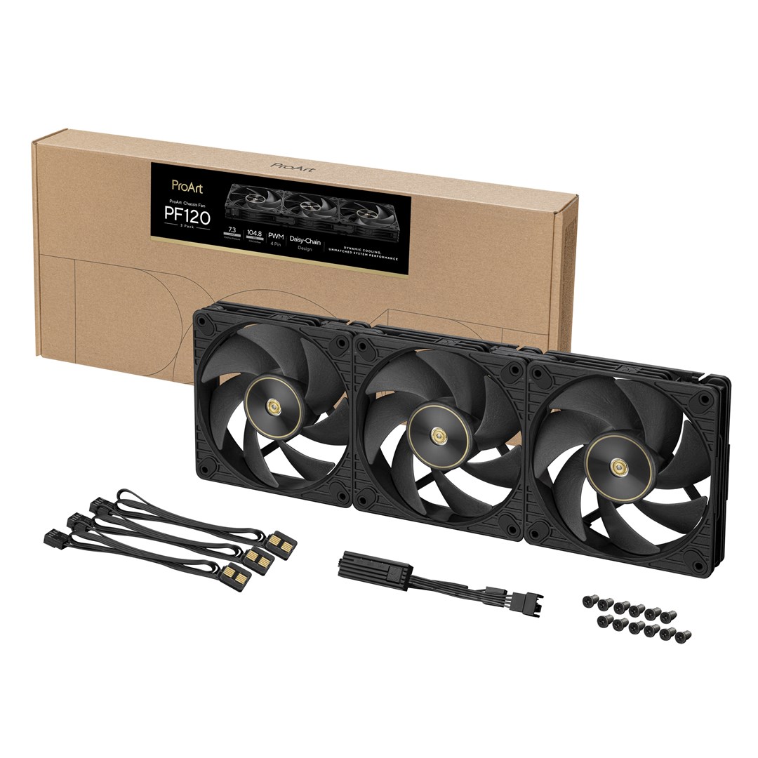 Ventilator za kućište ASUS ProArt PF120 PWM, 120mm, 3 komada-9