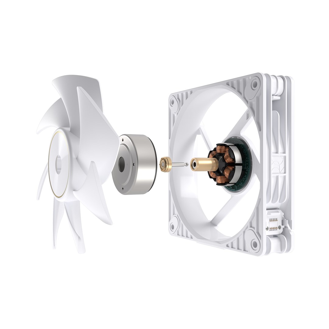 Ventilator za kućište ASUS ProArt PA120 PWM White Edition, 120mm, 3 komada-2
