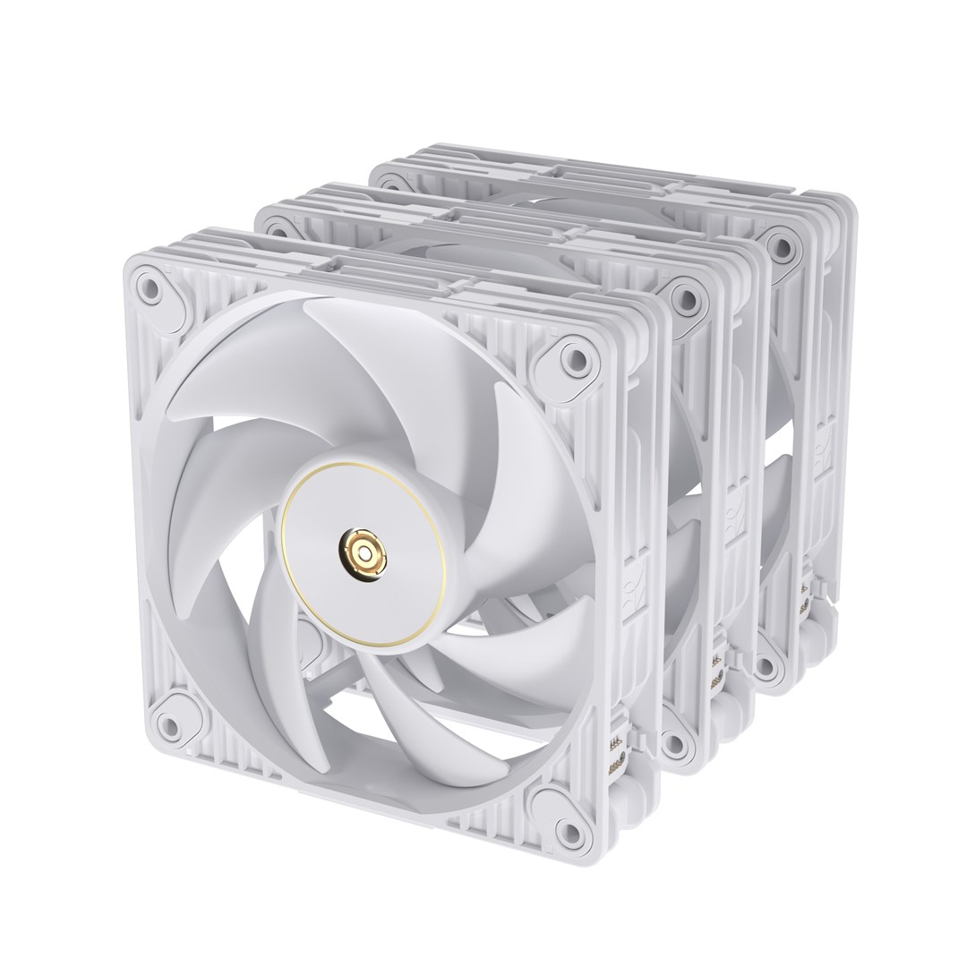 Ventilator za kućište ASUS ProArt PA120 PWM White Edition, 120mm, 3 komada-5