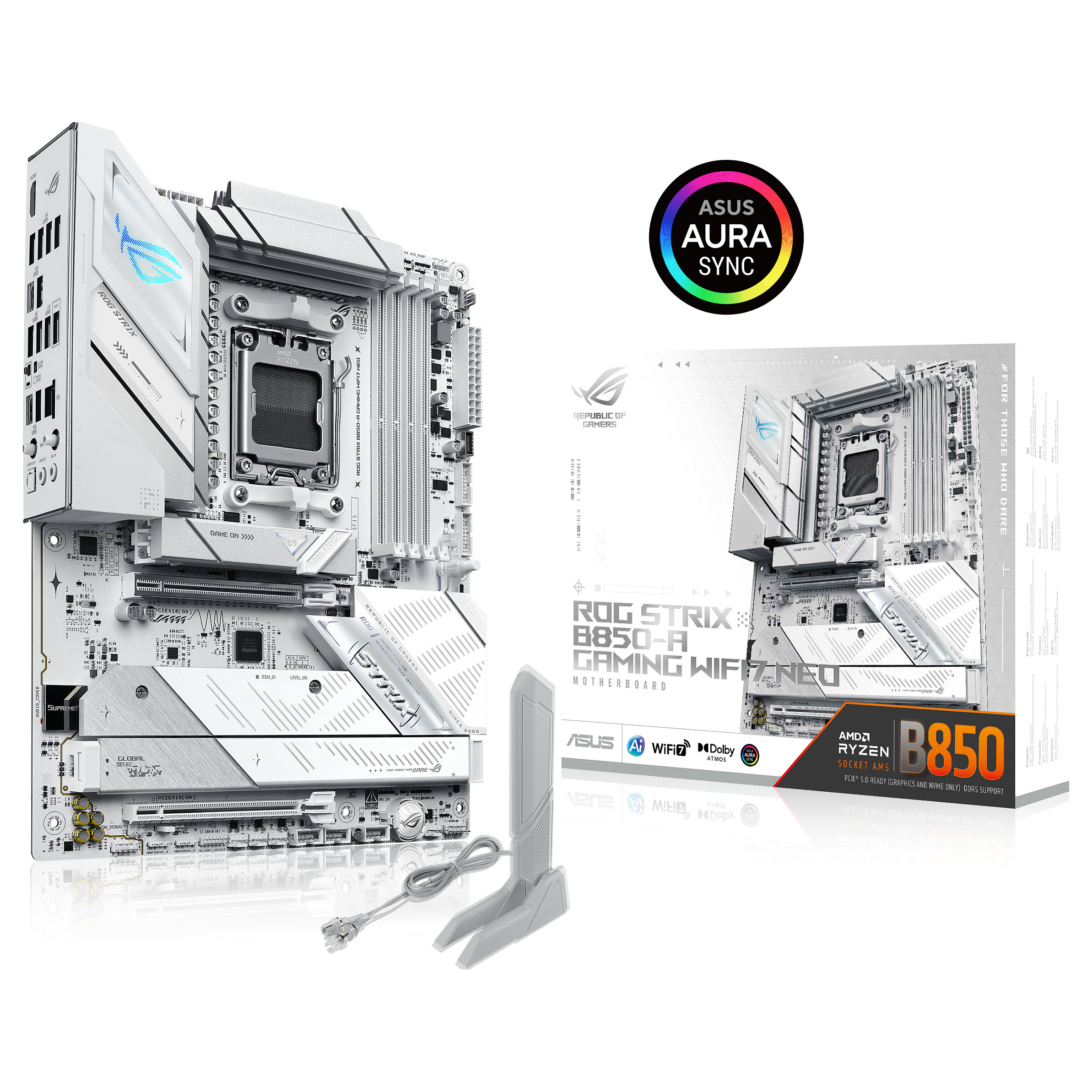 Matična ploča ASUS ROG STRIX B850-A GAMING WIFI (AMD B850, Socket AM5, ATX, DDR5, Wi-Fi 7)-12