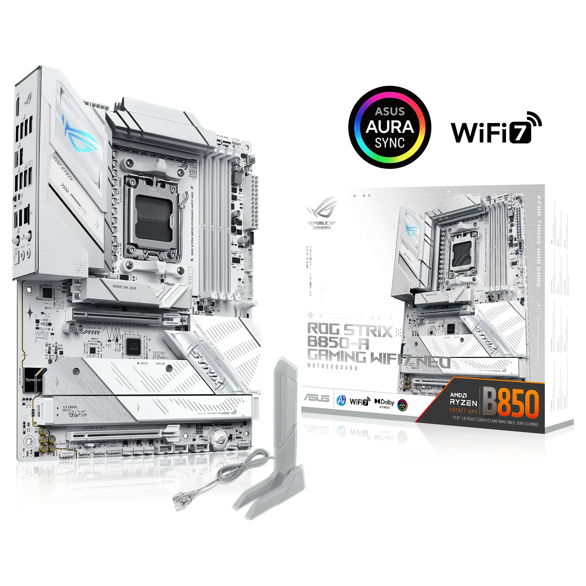 Matična ploča ASUS ROG STRIX B850-A GAMING WIFI (AMD B850, Socket AM5, ATX, DDR5, Wi-Fi 7)-13