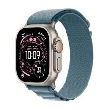 Pametni sat APPLE Watch Ultra 2 GPS + Cellular, 49mm kućište od titanija s plavim remenom Alpine Loop - S