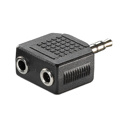 Audio adapter VALUE 3.5mm (M) na 2x 3.5mm (Ž), Y-razdjelnik-0