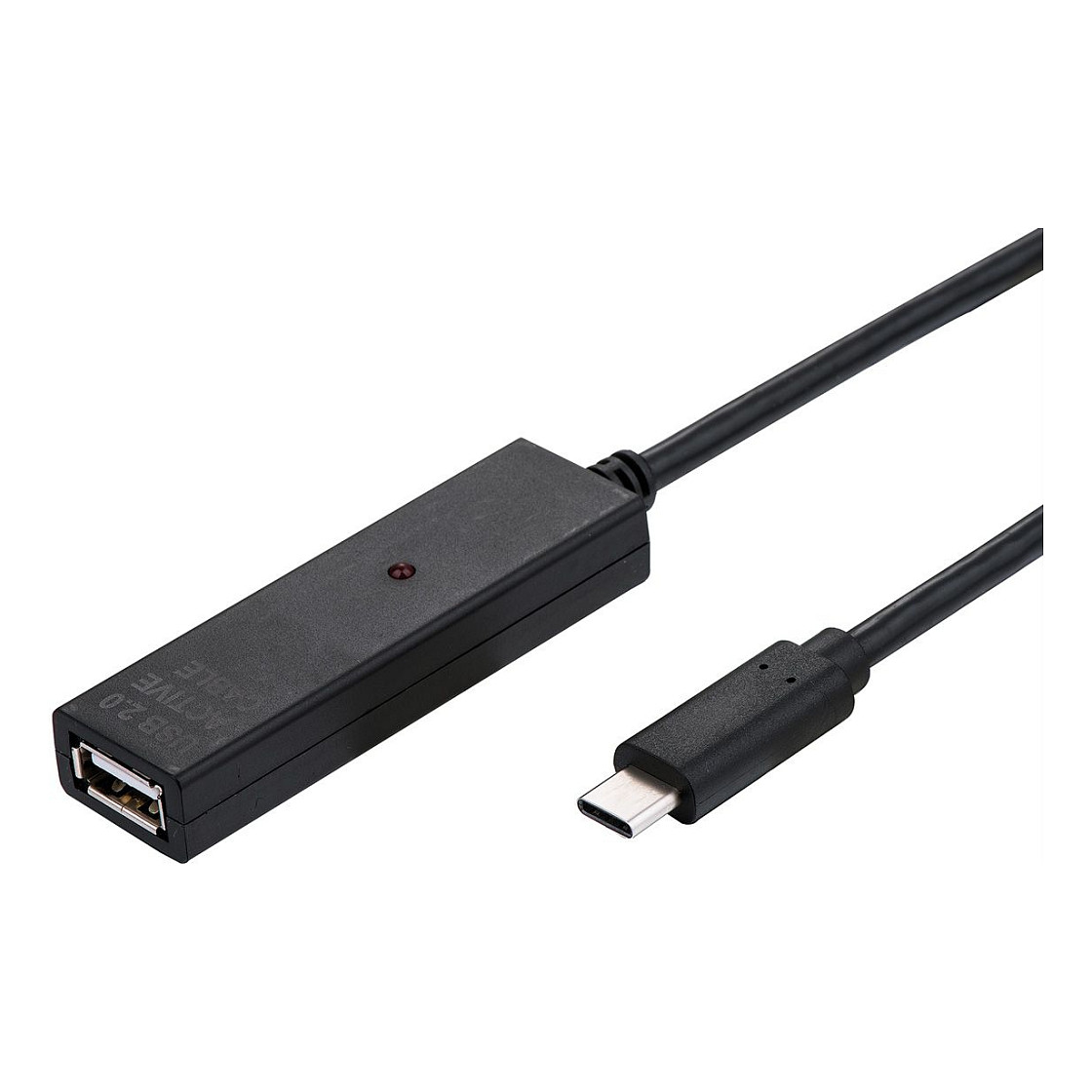 Aktivni USB 2.0 produžni kabel VALUE 12.99.1096, A-C, 15m, crni-1