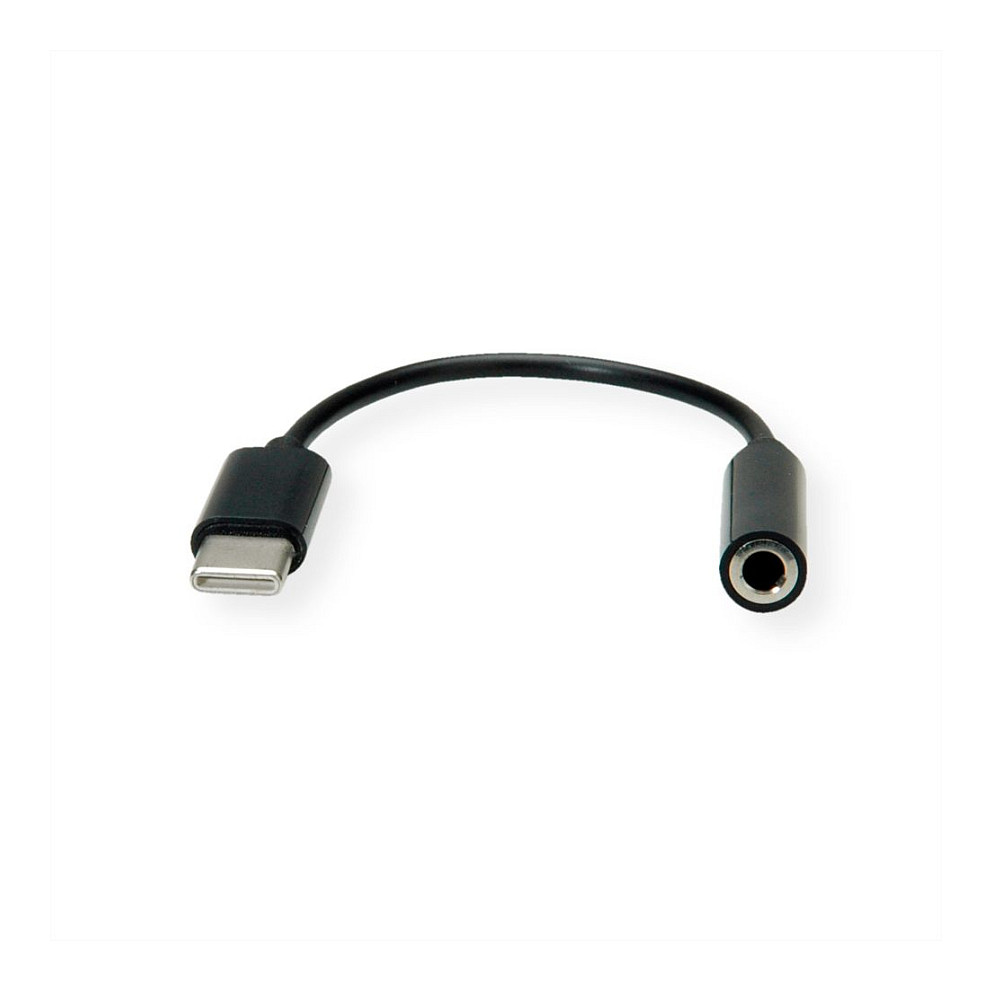 Adapter VALUE USB-C na 3.5mm Audio, 0.13m-3