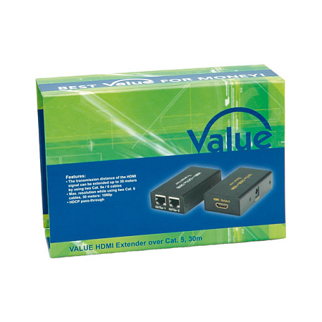 HDMI Extender VALUE, preko mrežnog kabela, do 25m-1