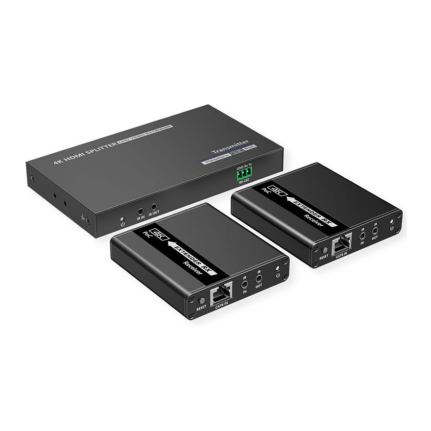 HDMI Splitter Extender VALUE, 1 na 3, do 40m-3