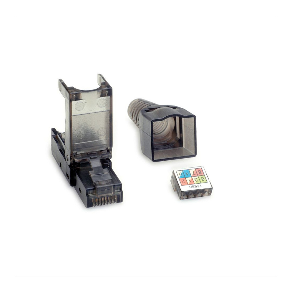 RJ-45 konektor VALUE Field Assembly Cat.6A UTP, bez alata-5