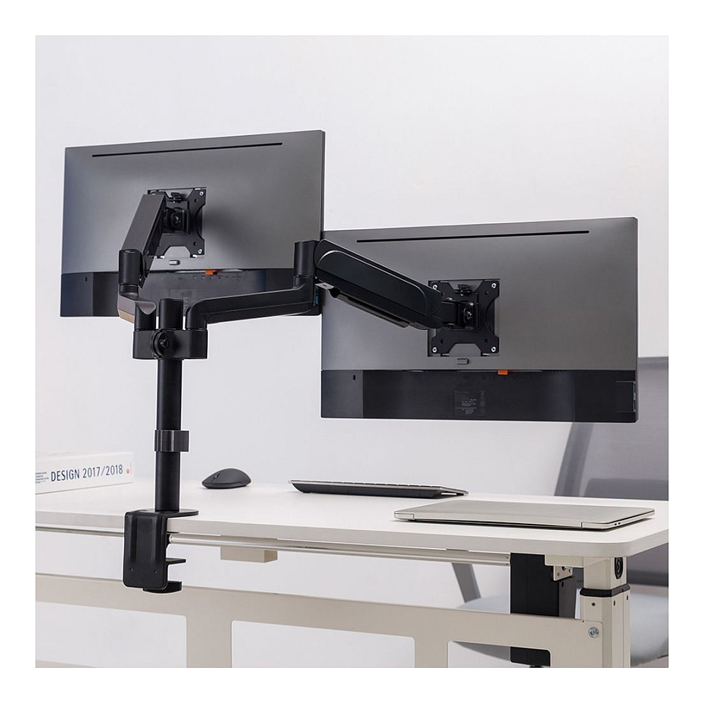 Nosač za monitor VALUE dvostruki stoni, za 17"-32", do 9kg-1