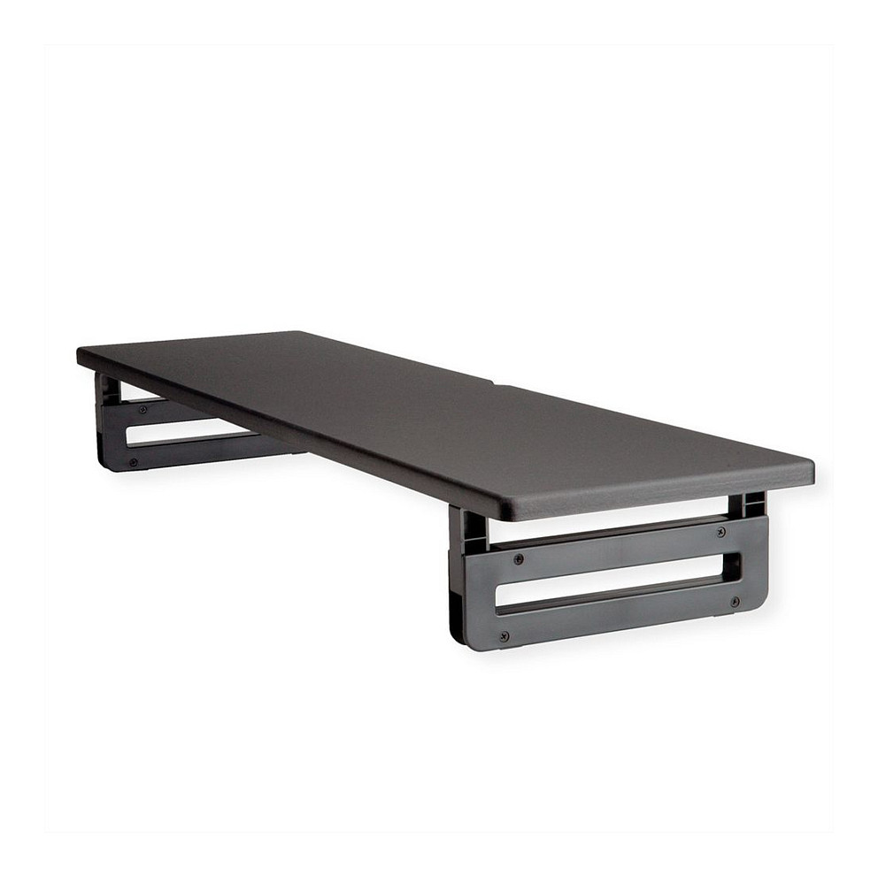 Stalak za monitor VALUE, podesiva visina, ekstra široki, do 20kg, crni