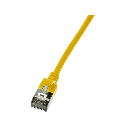 Mrežni kabel LOGILINK CAT.6A U/FTP SlimLine 0.3m žuti