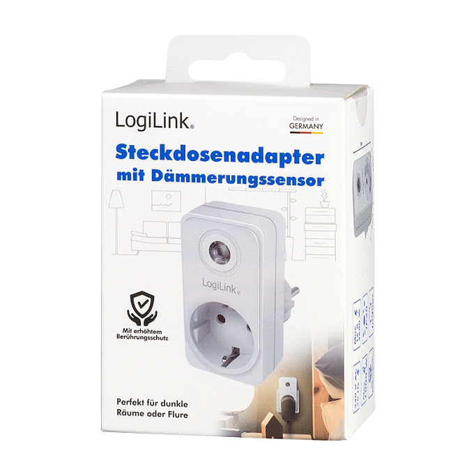 Adapter za utičnicu LOGILINK PA0211 sa senzorom sumraka-7