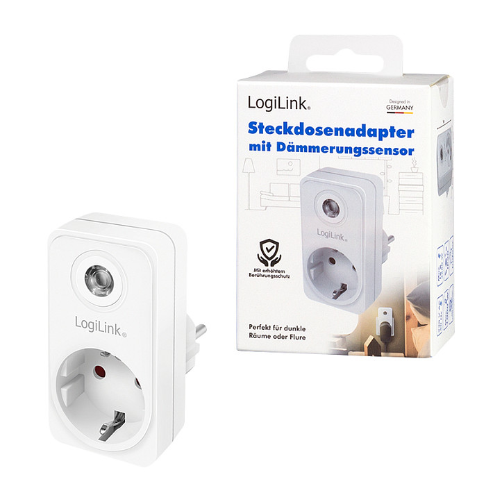 Adapter za utičnicu LOGILINK PA0211 sa senzorom sumraka-8