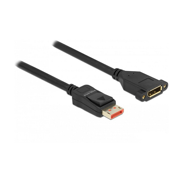 Kabel DELOCK DisplayPort 1.4 produžni za ugradnju, 8K 60Hz, 3m-0