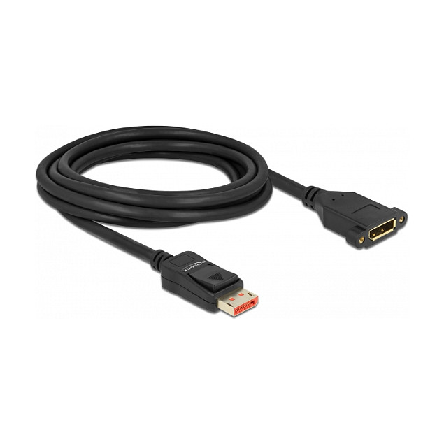 Kabel DELOCK DisplayPort 1.4 produžni za ugradnju, 8K 60Hz, 3m-1