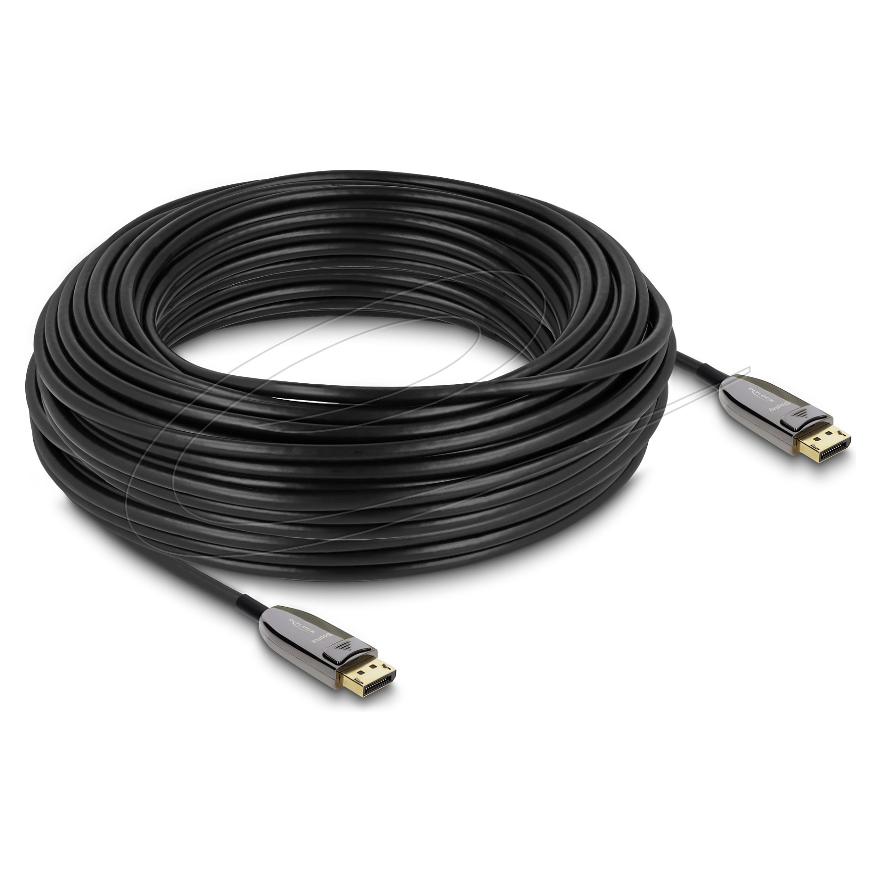 DisplayPort kabel DELOCK 87119 aktivni optički 2.1 8K 60Hz 40Gbps 30m
