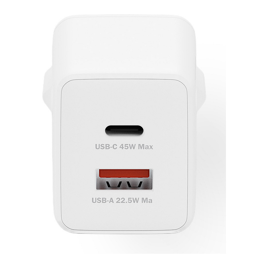 Punjač DIGITUS GaN 45W (1x USB-C, 1x USB-A)-4