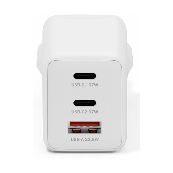 USB Punjač DIGITUS DA-10071, 67W, GaN, 2x USB-C, 1x USB-A-4