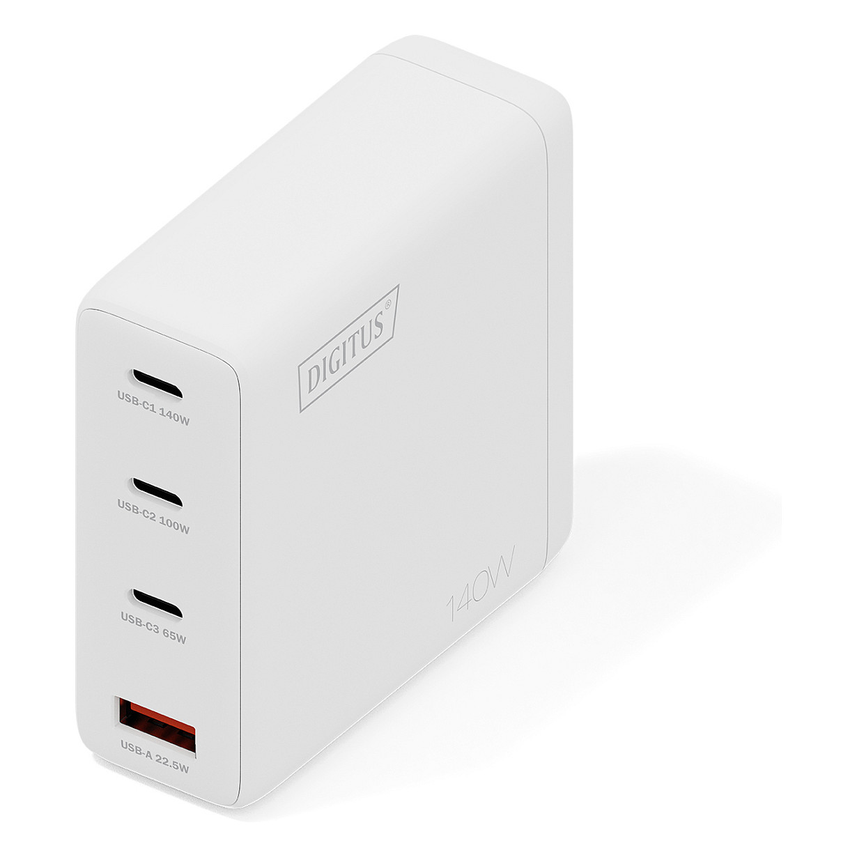 Punjač DIGITUS DA-10198 GaN 140W (3x USB-C, 1x USB-A)-0