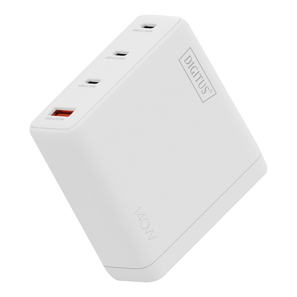 Punjač DIGITUS DA-10198 GaN 140W (3x USB-C, 1x USB-A)-2