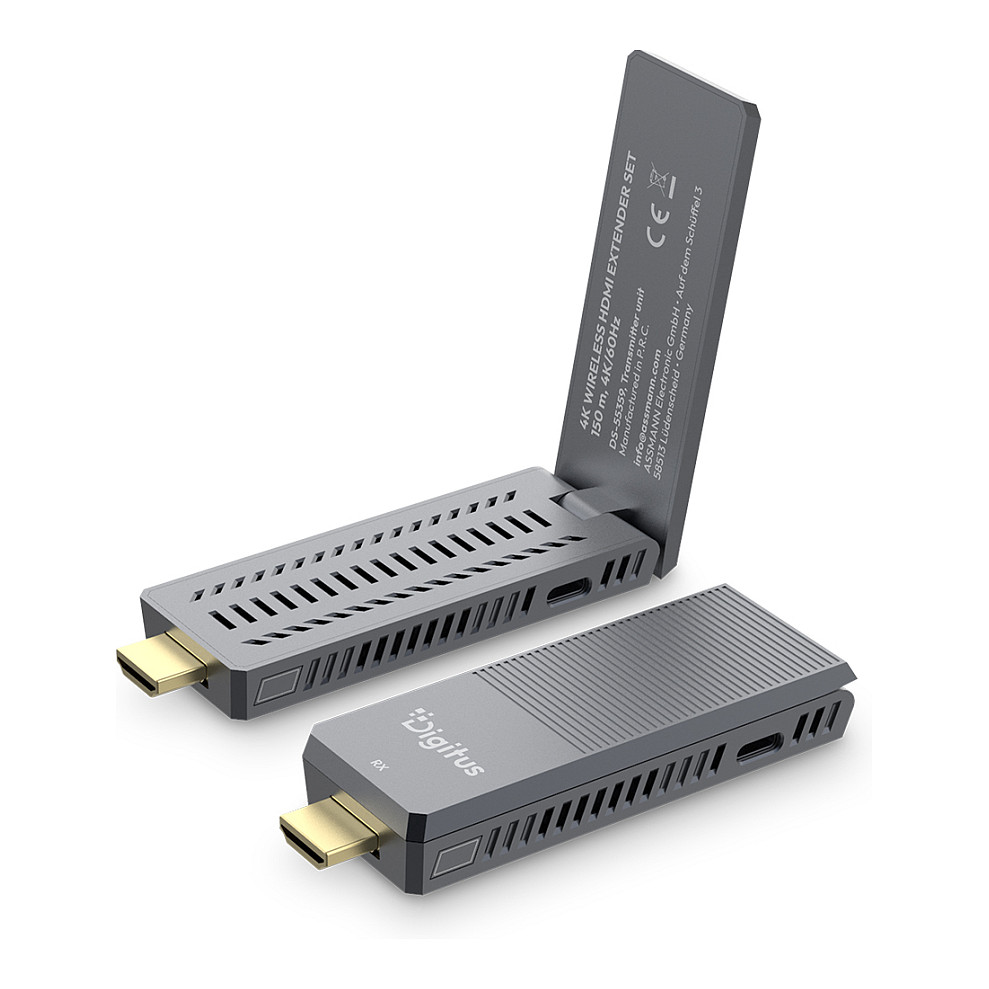 HDMI Extender DIGITUS DS-55320, bežični set, 4K/60Hz, do 150m-2
